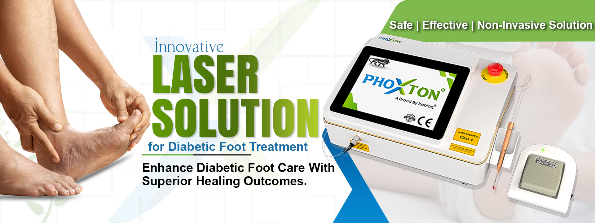 Innovative Laser Solution for Diabetic Foot Treatment