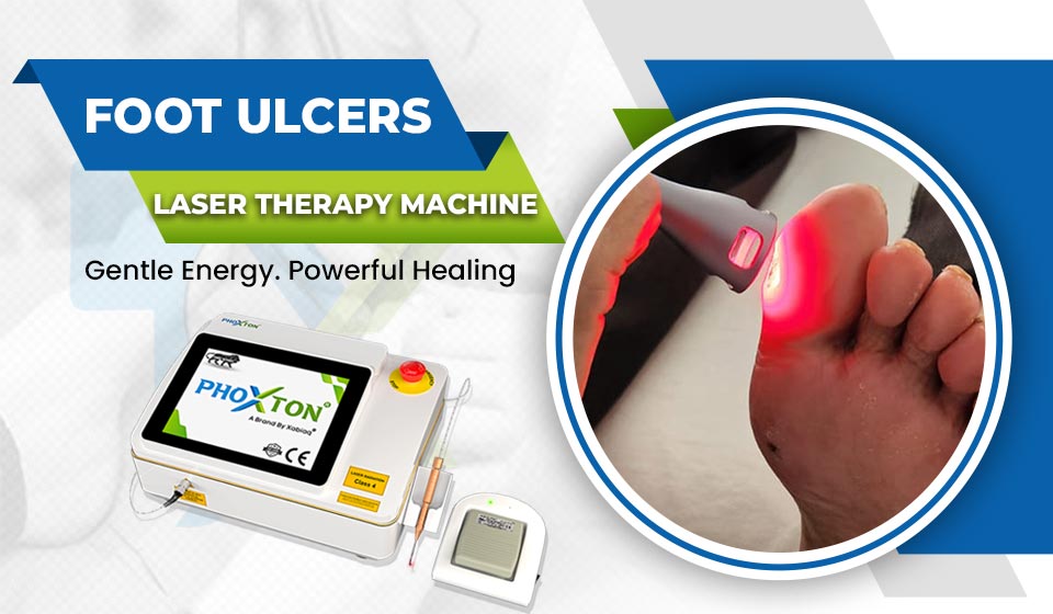 Foot Ulcers Laser Therapy Machine Manufacturers in Ahmedabad